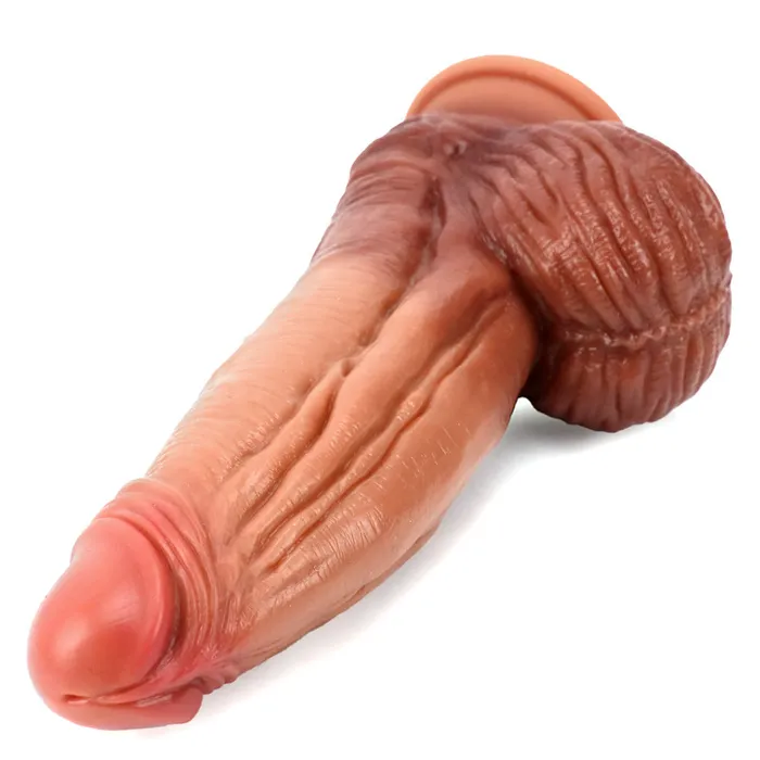 Spanksy Dildos Big Huge Dildo Sex Toy Anal The Mammoth XL Size Girthy 96 Dual Layer Silicone