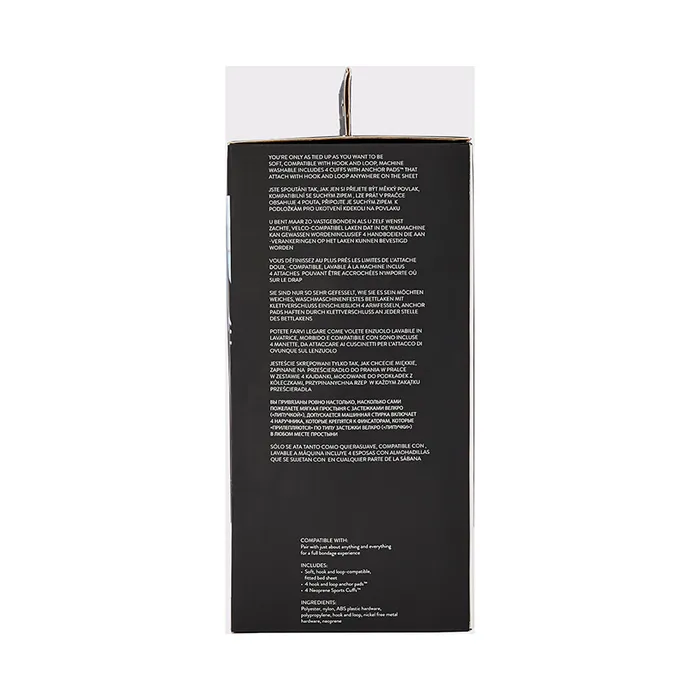 Vibrators Sportsheets SS Bondage Bedsheets King