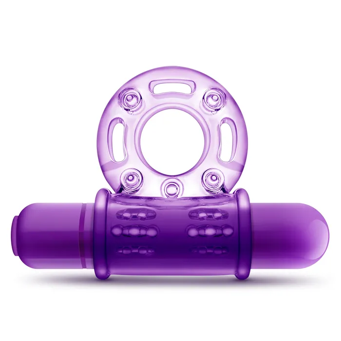 Play With Me Couples Play Vibrating Cock Ring Purple Blush Couples Play With Me Couples Play Vibrating Cock Ring Purple Blush Couples