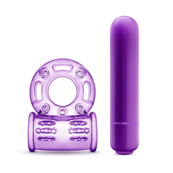 Play With Me Couples Play Vibrating Cock Ring Purple Blush Couples Play With Me Couples Play Vibrating Cock Ring Purple Blush Couples
