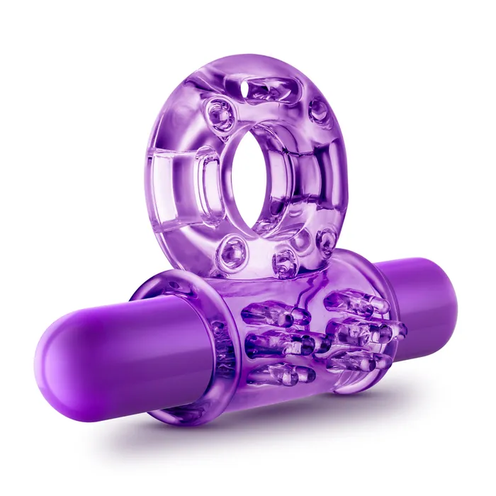 Play With Me Couples Play Vibrating Cock Ring Purple Blush Couples Play With Me Couples Play Vibrating Cock Ring Purple Blush Couples