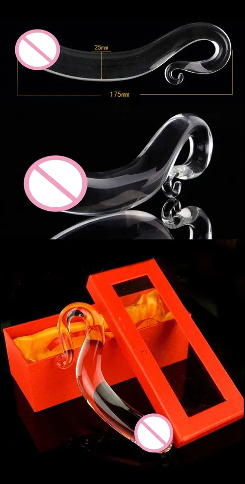Snake Pyrex Glass Dildo Own Pleasures Dildos