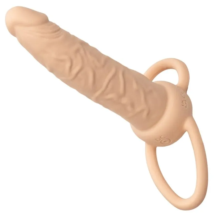 Female Sex Toys SD Variations Calexotics Performance Maxx Recharg Dual Penetrator Ivory