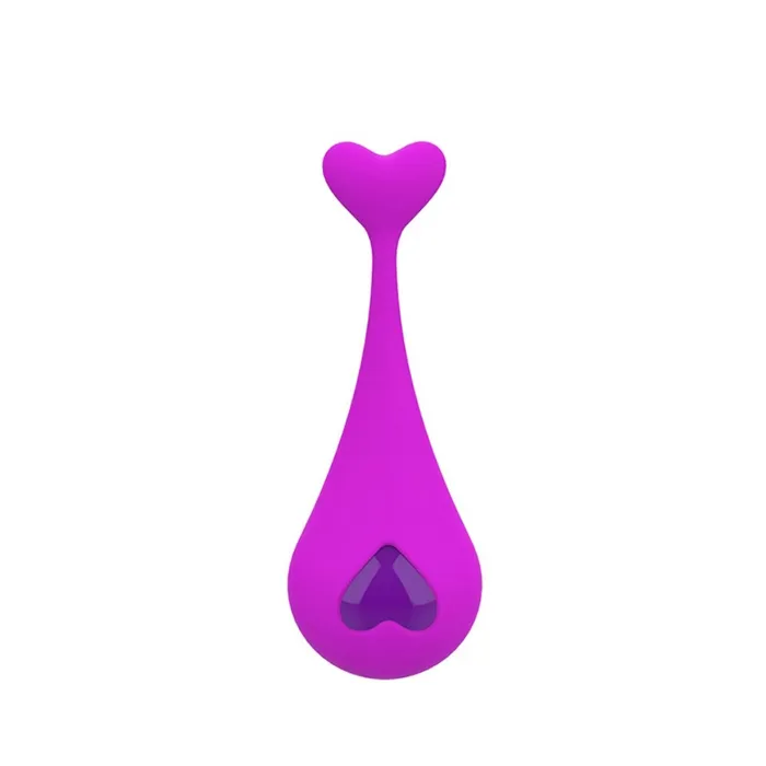 Female Sex Toys EVEs SECRETS Female Silicone Kegel Balls Elastic Womens Vagina Trainer With Hearts GSpot Massager