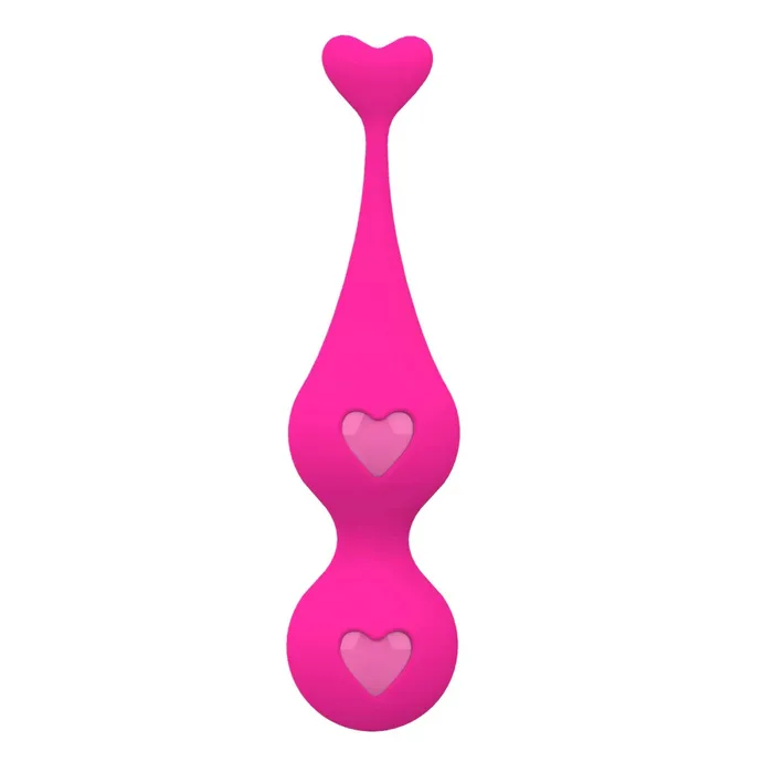 Female Sex Toys EVEs SECRETS Female Silicone Kegel Balls Elastic Womens Vagina Trainer With Hearts GSpot Massager