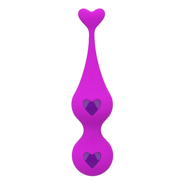 Female Sex Toys EVEs SECRETS Female Silicone Kegel Balls Elastic Womens Vagina Trainer With Hearts GSpot Massager