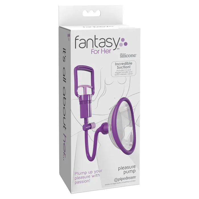 Pipedream Vibrators Fantasy for Her Manual Pleasure Pump Purple Pipedream Vibrators Fantasy for Her Manual Pleasure Pump Purple