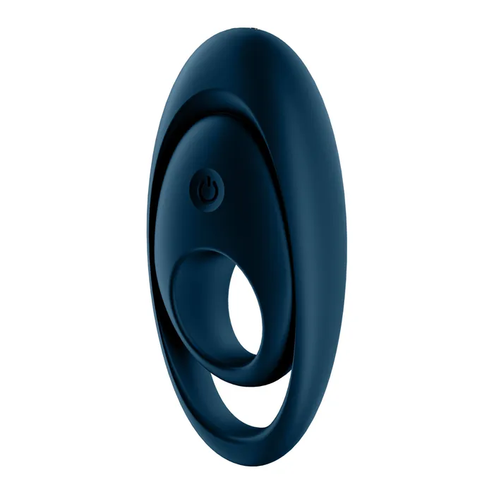 Vibrators Glorious Duo Ring Vibrator Dark Blue Satisfyer