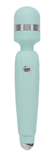 Vibrators Pillow Talk Cheeky Wand Vibrator Teal Pink BMS Factory