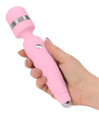 Vibrators Pillow Talk Cheeky Wand Vibrator Teal Pink BMS Factory