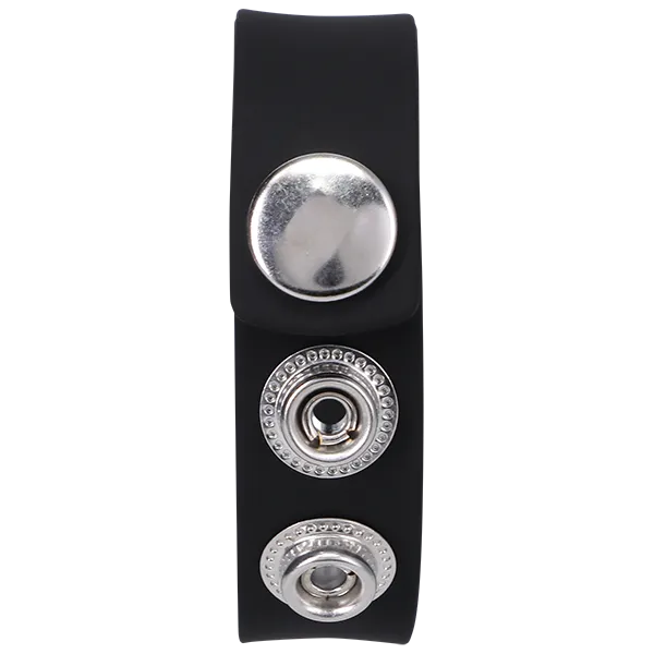 Anal Rock Solid The Silicone 3 Snap Ring Black Doc Johnson Anal Rock Solid The Silicone 3 Snap Ring Black Doc Johnson