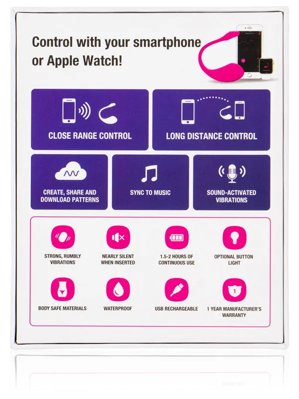 Calvista Female Sex Toys Lovense Lush 2 Bluetooth RemoteControlled Egg Vibrator