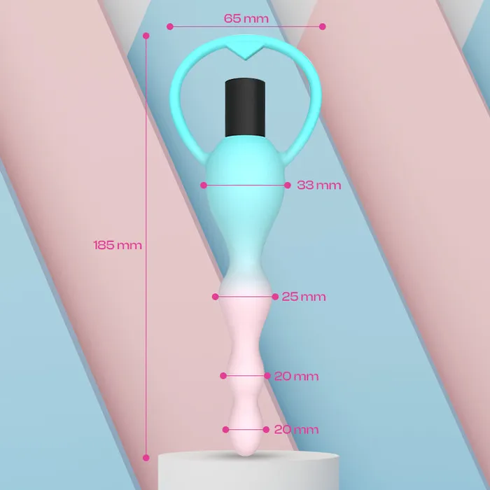 FRISKY BUSINESS SG Male Sex Toys Aura Flux Gradient Vibrating Anal Baton