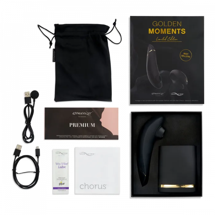 WeVibe Golden Moments Collection Traveling Tickle Trunk Vibrators